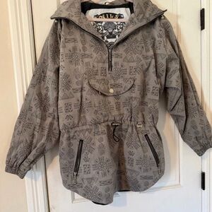 NILS Black and White Patterned Jacket